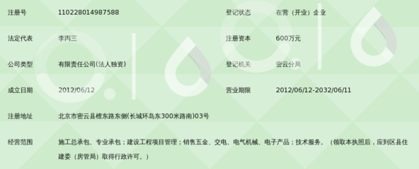 北京大美山水建筑工程與五金交電 品質建材的行業典范